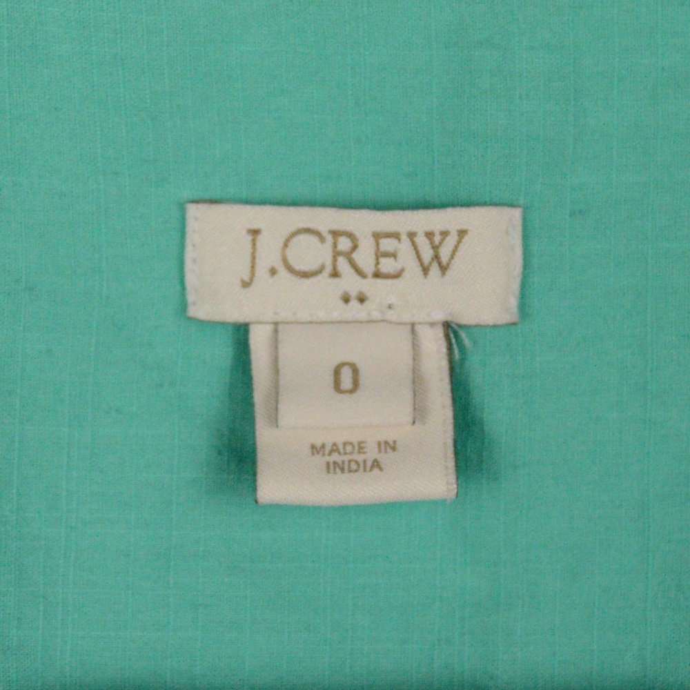 J. Crew Factory Mint Green Button Down Tank Top - Picture 4 of 7